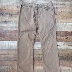 Ralph Lauren Beige Button-Detail Pants